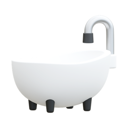 Bath Tub  3D Icon