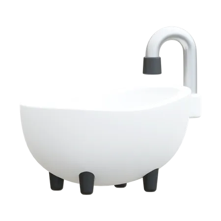 Bath Tub  3D Icon