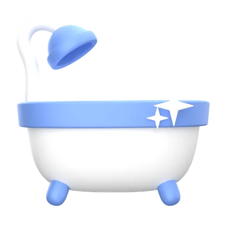 Bath Tub  3D Icon