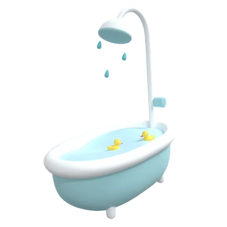 Bath Tube  3D Icon