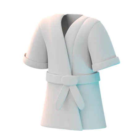 Bathrobe  3D Icon