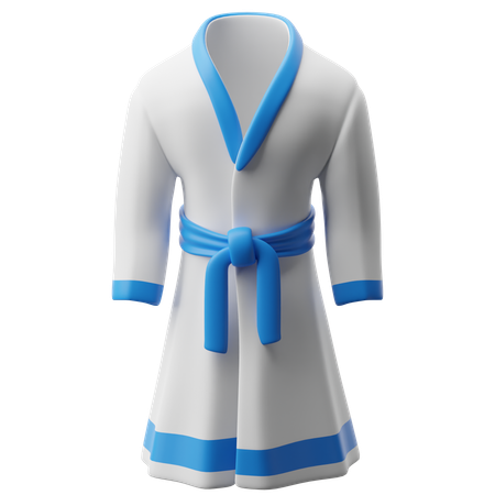 Bathrobe  3D Icon