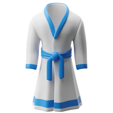 Bathrobe  3D Icon