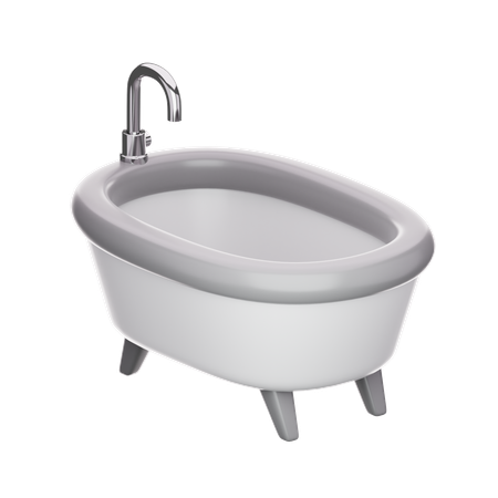 Bathtub  3D Icon