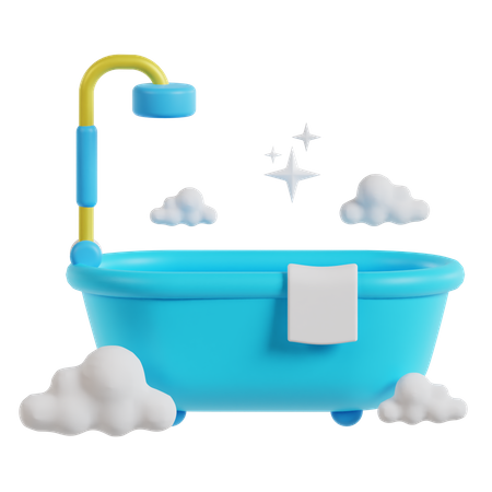 Bathtub  3D Icon