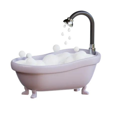 Bathtub  3D Icon