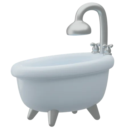 Bathtub  3D Icon