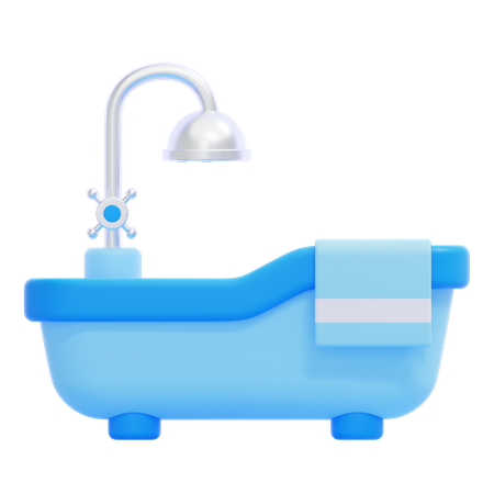 Bathtub  3D Icon