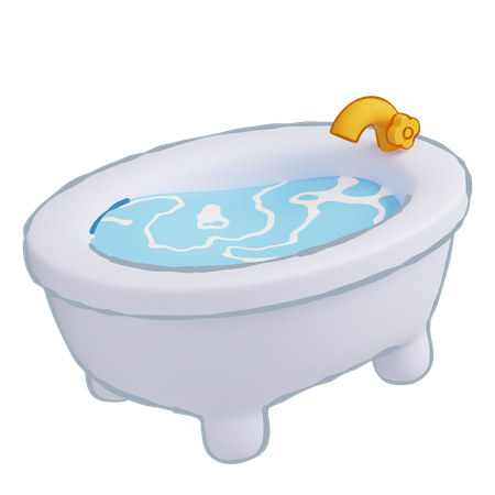 Bathtub  3D Icon