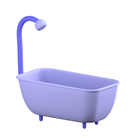 Bathtub  3D Icon