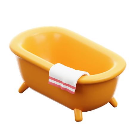 Bathtub  3D Icon