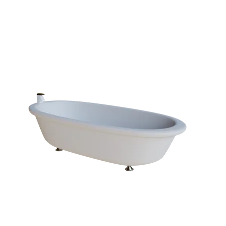 Bathtub 3 D Icon 3D Icon
