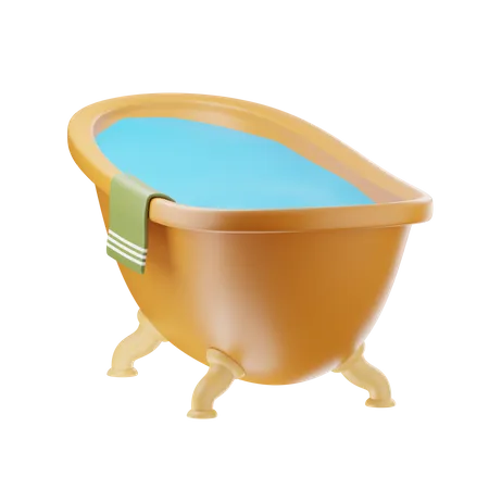 Bathtub  3D Icon