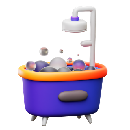 Bathub  3D Icon