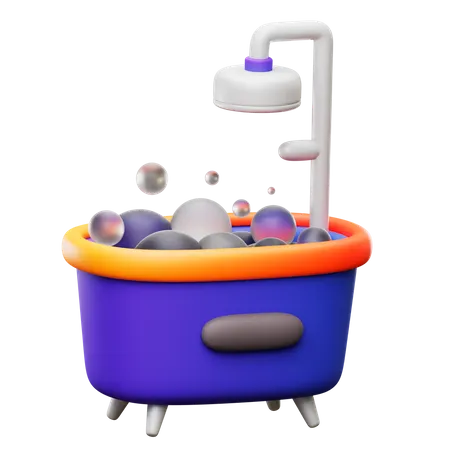 Bathub  3D Icon