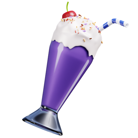 Batido  3D Icon