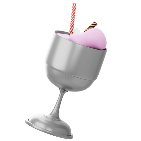 Batido  3D Icon