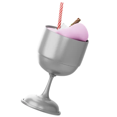 Batido  3D Icon