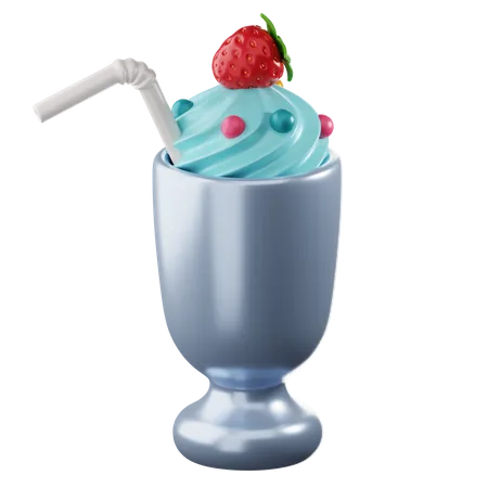 Batido  3D Icon