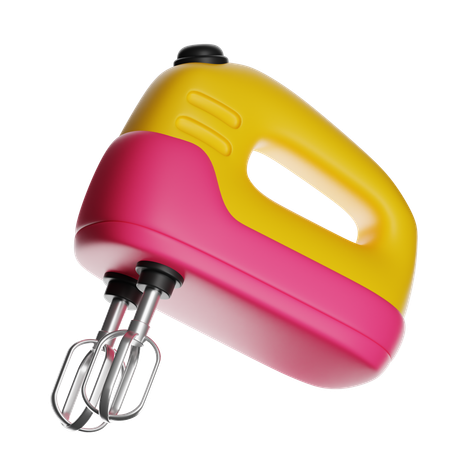 Batidora de mano  3D Icon