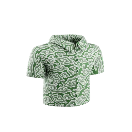 Batik Shirt  3D Icon