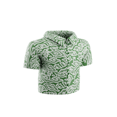 Batik Shirt  3D Icon