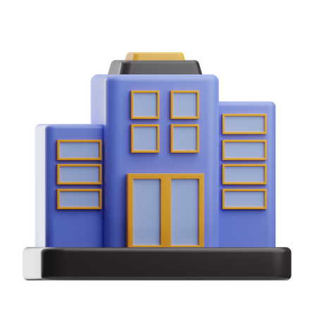 Bâtiment  3D Icon