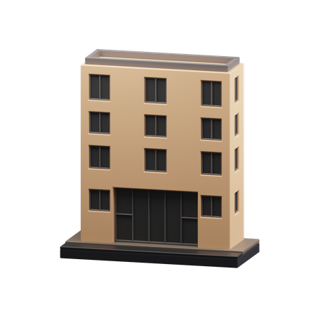 Bâtiment  3D Icon