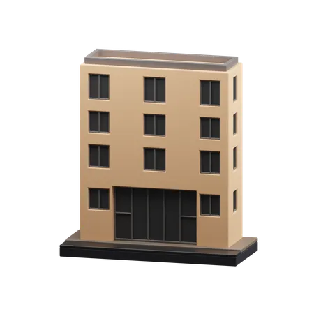 Bâtiment  3D Icon