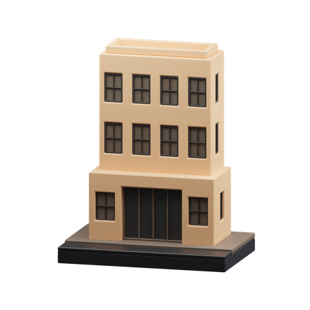 Bâtiment  3D Icon