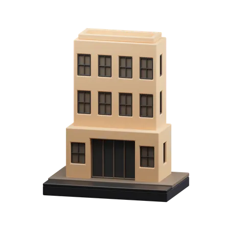 Bâtiment  3D Icon