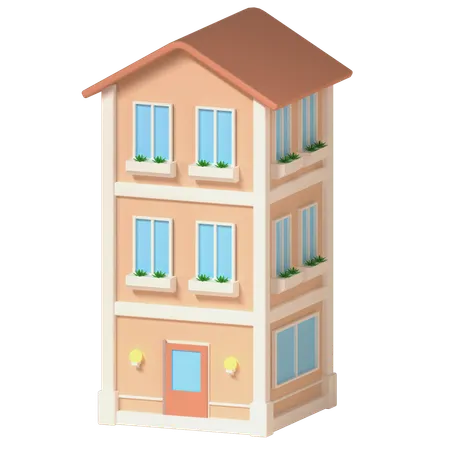 Bâtiment  3D Icon