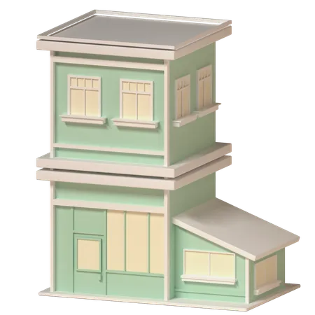 Bâtiment  3D Icon