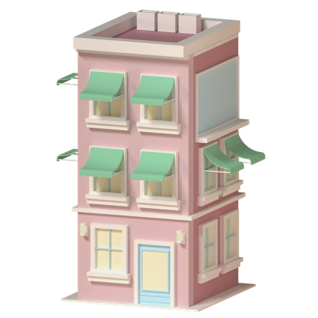 Bâtiment  3D Icon