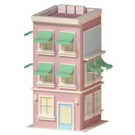 Bâtiment  3D Icon