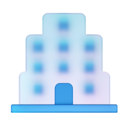 Bâtiment  3D Icon