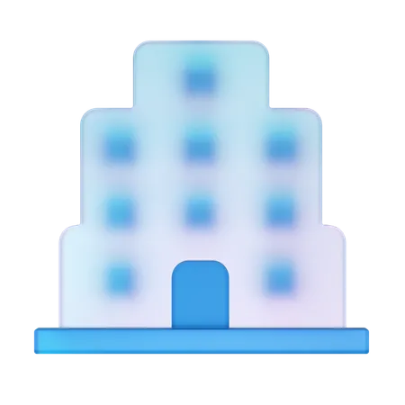 Bâtiment  3D Icon