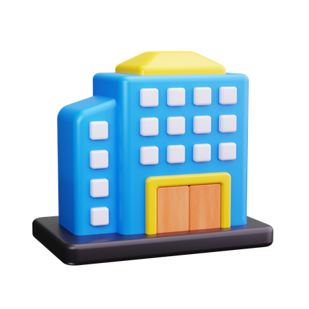 Bâtiment  3D Icon