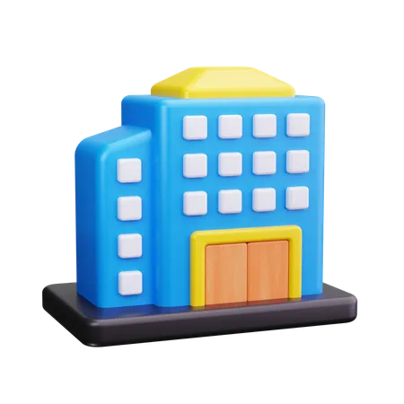 Bâtiment  3D Icon