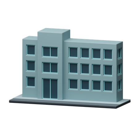 Bâtiment  3D Icon