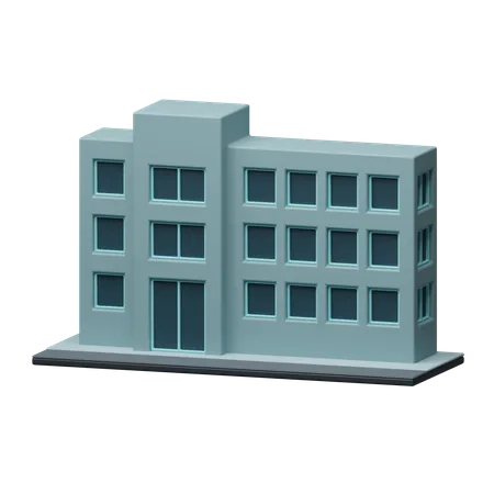 Bâtiment  3D Icon