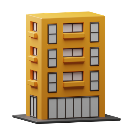 Bâtiment  3D Icon