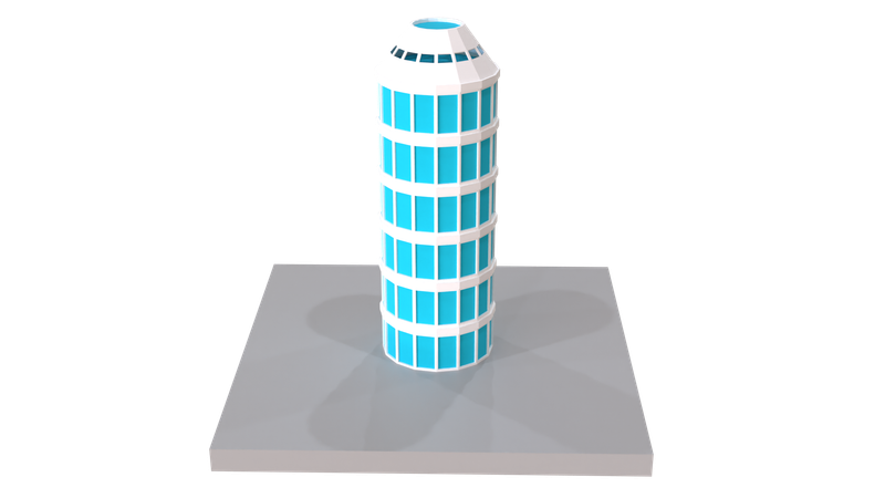 Bâtiment  3D Icon