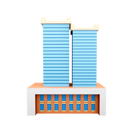 Bâtiment  3D Icon