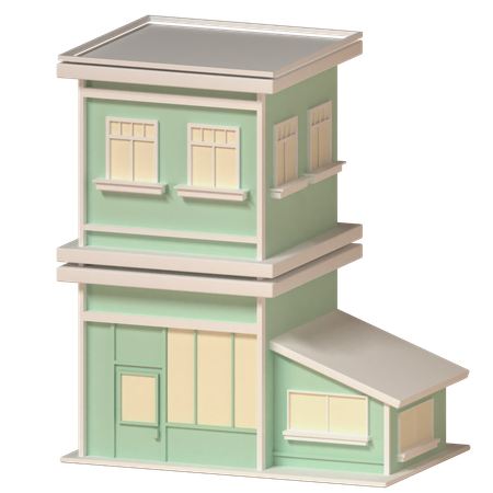 Bâtiment  3D Icon