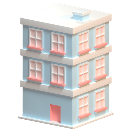 Bâtiment  3D Icon