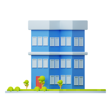 Bâtiment  3D Icon