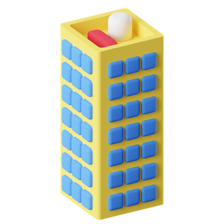 Bâtiment  3D Icon