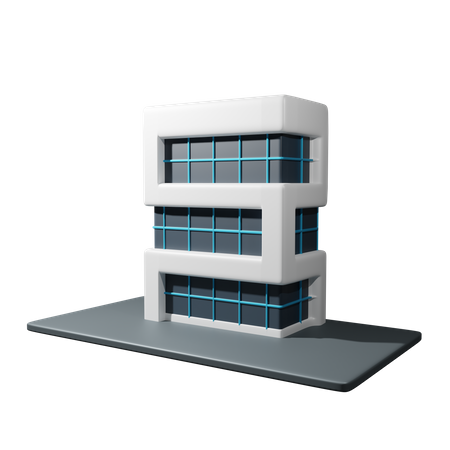 Bâtiment  3D Icon