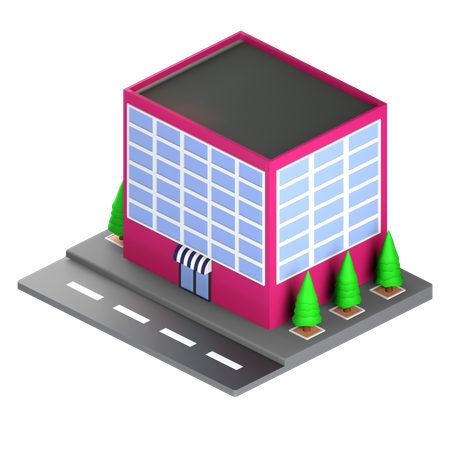 Bâtiment  3D Icon